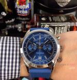 Best Quality Replica Watches Breitling Transocean Blue Dial Chronograph Watches Men